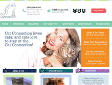 Tablet Screenshot of catconnection.net